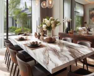 Read more about the article Fantasy Brown Marble: From Quarry to Elegance